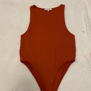Rust colored bodysuit